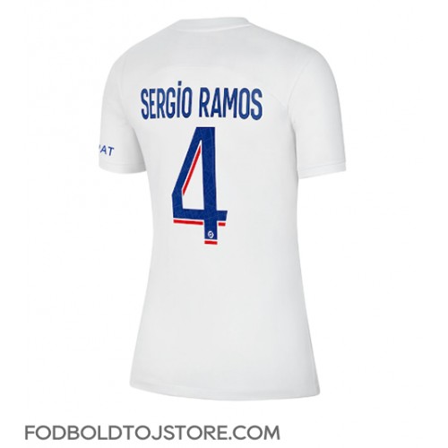 Paris Saint-Germain Sergio Ramos #4 Tredjetrøje Dame 2022-23 Kortærmet